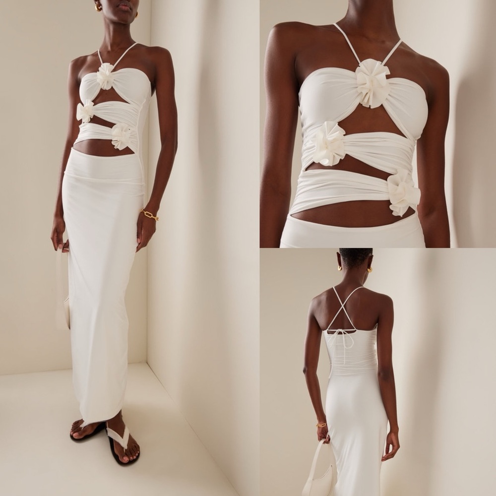MAYGEL CORONEL
Veranera Cutout Halter Maxi Dress one size NWT